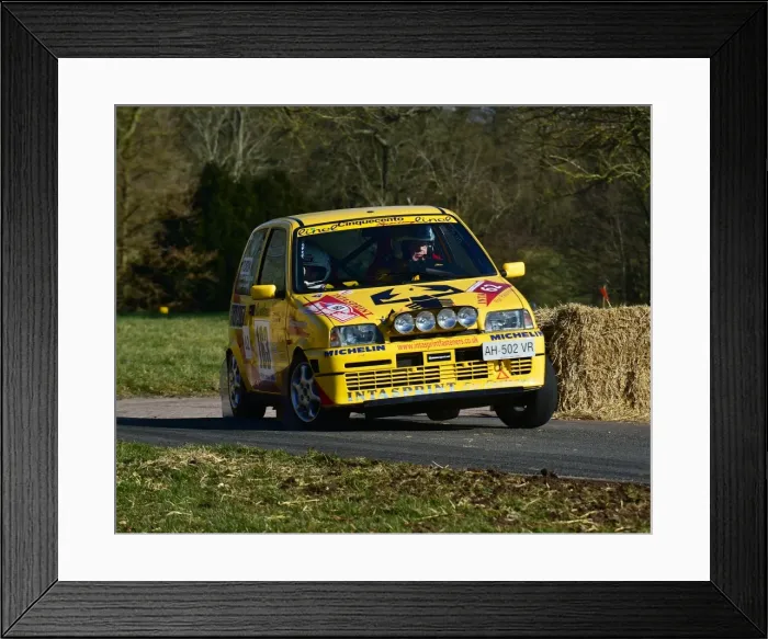 Framed Print : CM22 4731 Mark Barnes, Sophie Buckland, FIAT Abarth Cinquecento Framed Print : CM22 4731 Mark Barnes, Sophie Buckland, FIAT Abarth Cinquecento