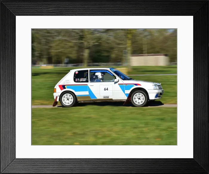 Framed Print : CM22 4706 Martin Cayzer, Peugeot 205 Gti Framed Print : CM22 4706 Martin Cayzer, Peugeot 205 Gti