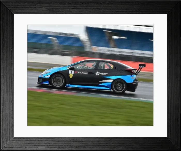 Framed Print : CM22 5579 Sean Wilkinson, Honda Civic TCR Framed Print : CM22 5579 Sean Wilkinson, Honda Civic TCR