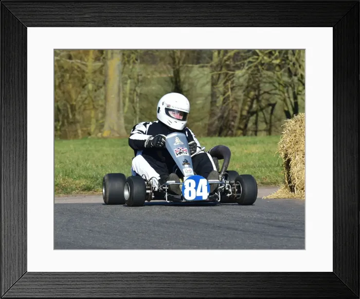 Framed Print : CM22 5065 Mike Allen, Aerokart-Yamaha, 250cc Framed Print : CM22 5065 Mike Allen, Aerokart-Yamaha, 250cc