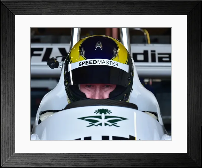 Framed Print : CM22 7419 James Hanson, Williams FW07C