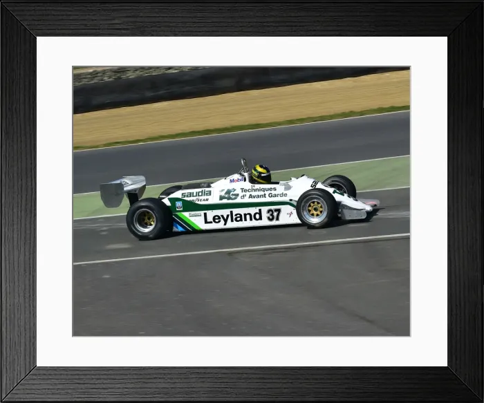 Framed Print : CM22 7463 James Hanson, Williams FW07C Framed Print : CM22 7463 James Hanson, Williams FW07C