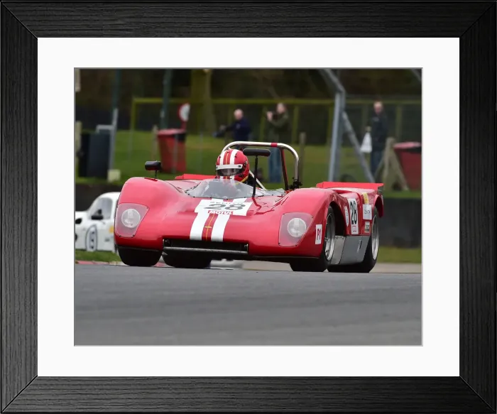 Framed Print : CM22 7584 Nick Pink, Lola T210 Framed Print : CM22 7584 Nick Pink, Lola T210