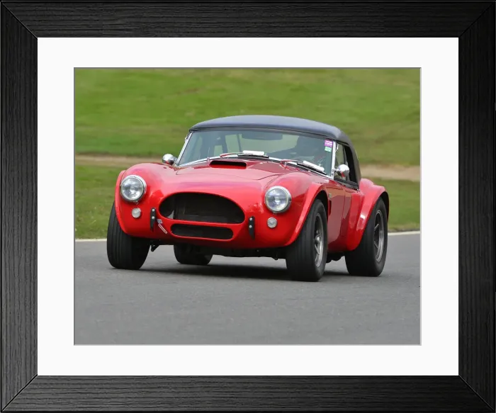 Framed Print : CJ7 1335 Ben Gill, AC Cobra