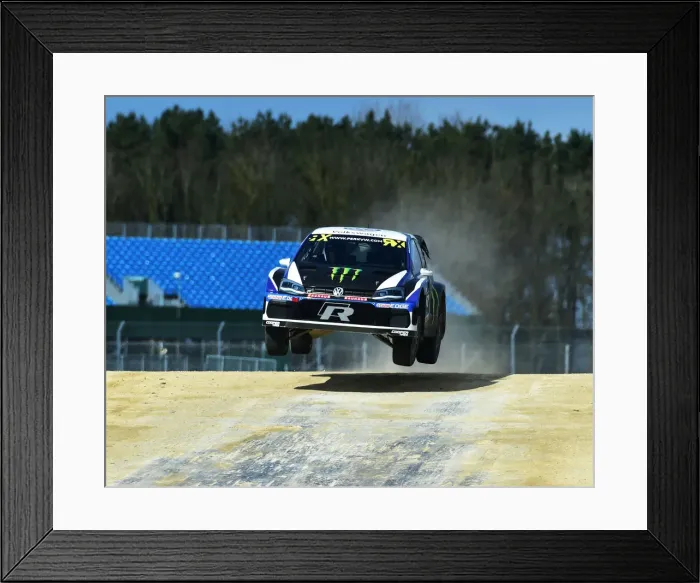 Framed Print : CM22 8046 Johan Kristoffersson, Petter Solberg, Volkswagen Polo Supercar Framed Print : CM22 8046 Johan Kristoffersson, Petter Solberg, Volkswagen Polo Supercar