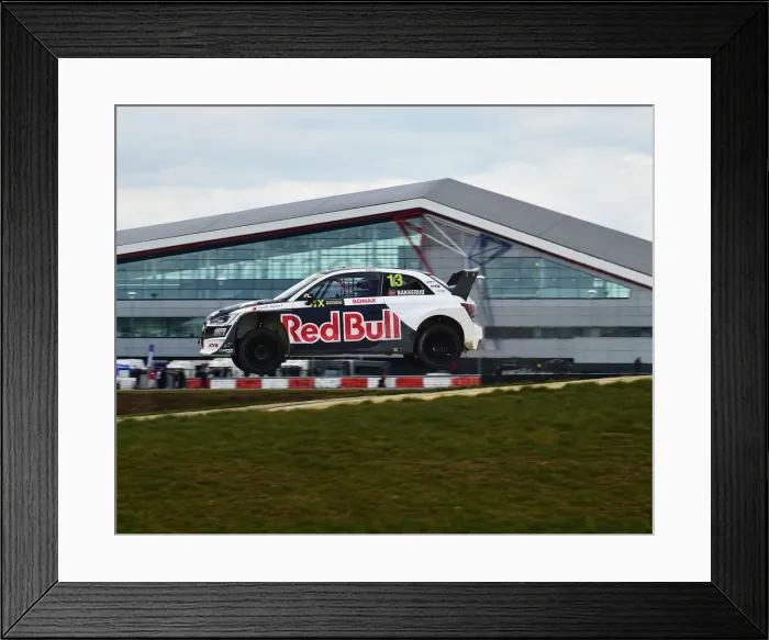 Framed Print : CM22 7871 Mattias Ekstrom, Andreas Bakkerud, Audi S1 EKS RX