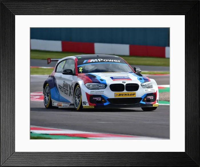 Framed Print : CM22 8623 Colin Turkington, BMW 125i M Sport Framed Print : CM22 8623 Colin Turkington, BMW 125i M Sport