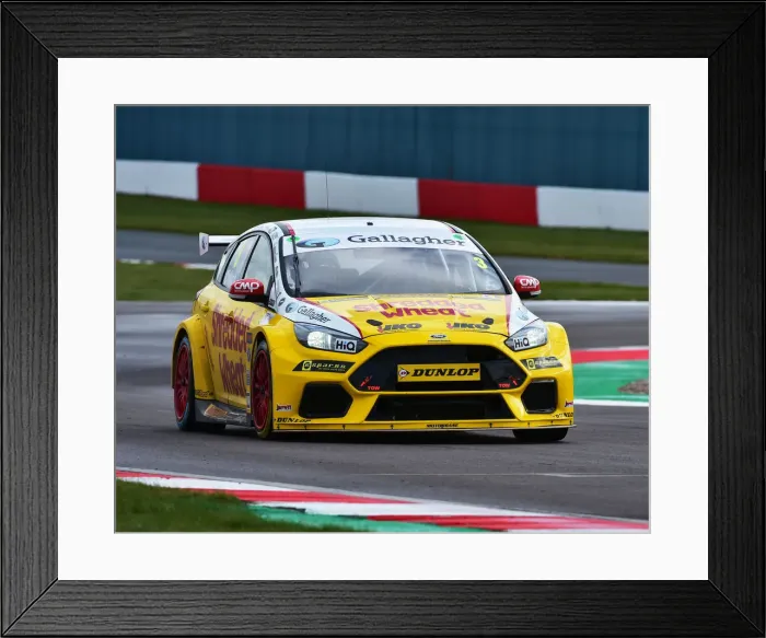 Framed Print : CM22 8611 Tom Chilton, Ford Focus RS Framed Print : CM22 8611 Tom Chilton, Ford Focus RS