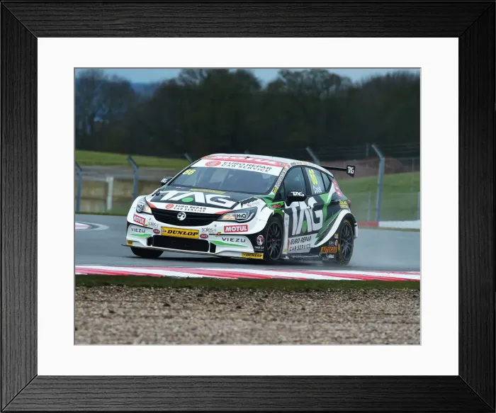 Framed Print : CM22 8520 Josh Cook, Vauxhall Astra Framed Print : CM22 8520 Josh Cook, Vauxhall Astra