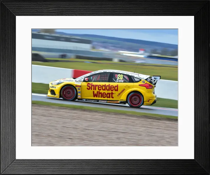 Framed Print : CM22 8547 James Cole, Ford Focus RS Framed Print : CM22 8547 James Cole, Ford Focus RS