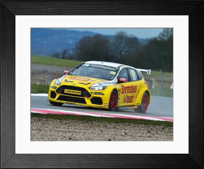 Framed Print : CM22 8519 James Cole, Ford Focus RS Framed Print : CM22 8519 James Cole, Ford Focus RS