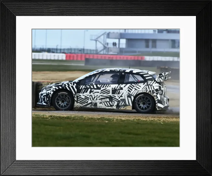 Framed Print : CM22 8205 Volkswagen Polo Supercar RX