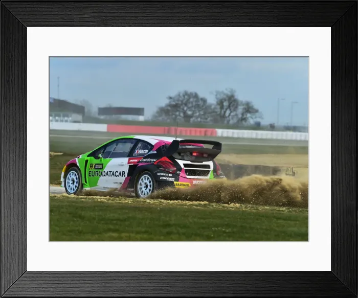 Framed Print : CM22 8259 Gregoire Demoustier, Peugeot 208 RX Framed Print : CM22 8259 Gregoire Demoustier, Peugeot 208 RX