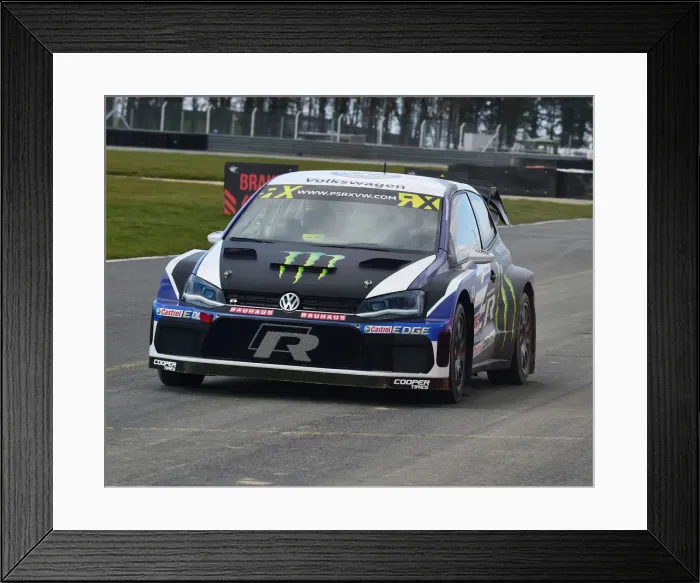 Framed Print : CM22 7918 Johan Kristoffersson, Petter Solberg, Volkswagen Polo Supercar Framed Print : CM22 7918 Johan Kristoffersson, Petter Solberg, Volkswagen Polo Supercar