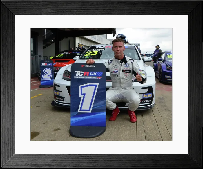 Framed Print : CJ7 1857 Dan Lloyd, VW Golf GTi TCR Framed Print : CJ7 1857 Dan Lloyd, VW Golf GTi TCR