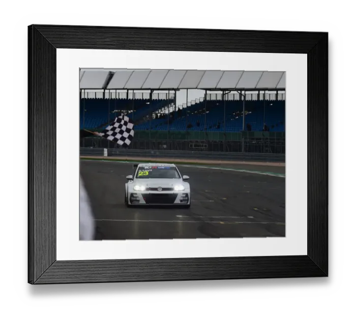 Framed Print : CM22 9668 Dan Lloyd, VW Golf GTi TCR Framed Print : CM22 9668 Dan Lloyd, VW Golf GTi TCR