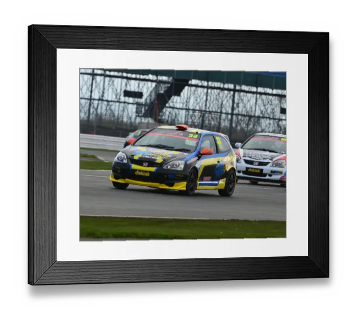 Framed Print : CJ7 1371 Tim Evans, Honda Civic Framed Print : CJ7 1371 Tim Evans, Honda Civic
