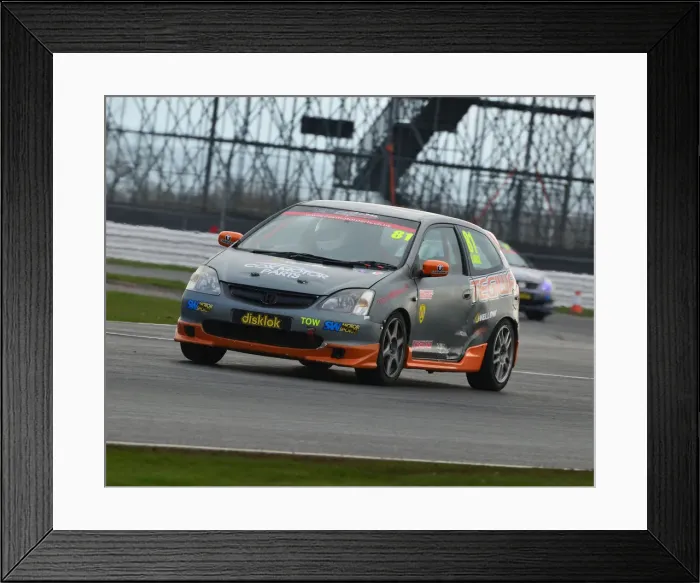 Framed Print : CJ7 1377 Lewis Rose, Honda Civic