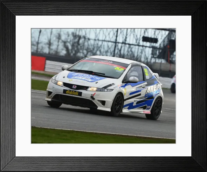 Framed Print : CJ7 1378 Will Beech, Honda Civic Framed Print : CJ7 1378 Will Beech, Honda Civic