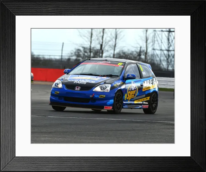 Framed Print : CJ7 1383 Rob Baker, Honda Civic Framed Print : CJ7 1383 Rob Baker, Honda Civic