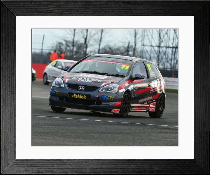 Framed Print : CJ7 1394 Rob Hedley, Honda Civic Framed Print : CJ7 1394 Rob Hedley, Honda Civic