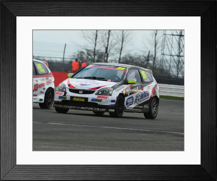 Framed Print : CJ7 1437 Aaron Sharp, Honda Civic Framed Print : CJ7 1437 Aaron Sharp, Honda Civic