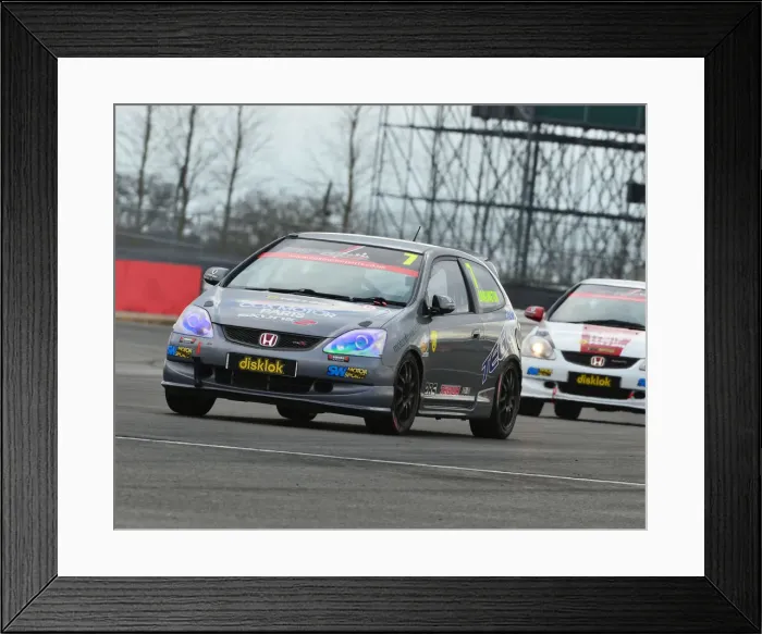 Framed Print : CJ7 1449 Matthew Darlington, Honda Civic Framed Print : CJ7 1449 Matthew Darlington, Honda Civic