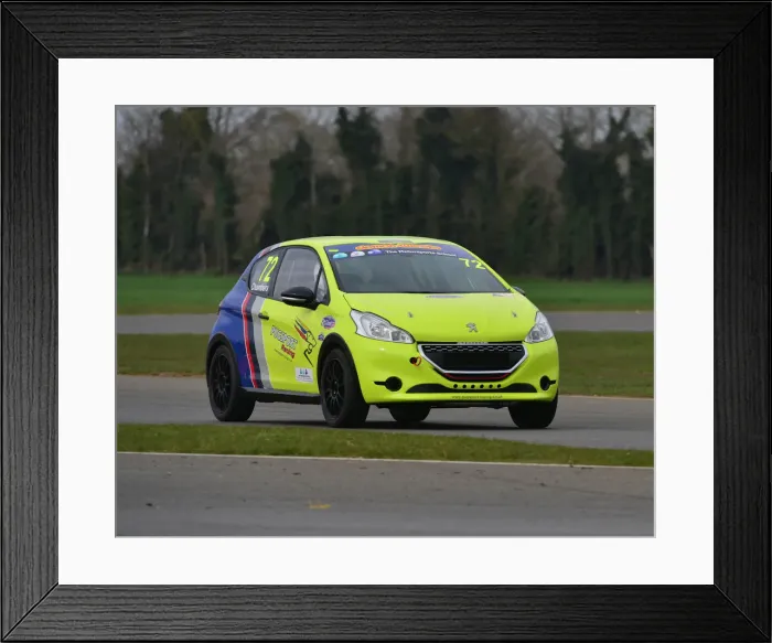 Framed Print : CJ7 1918 Carl Chambers, Peugeot 208 GTi Framed Print : CJ7 1918 Carl Chambers, Peugeot 208 GTi