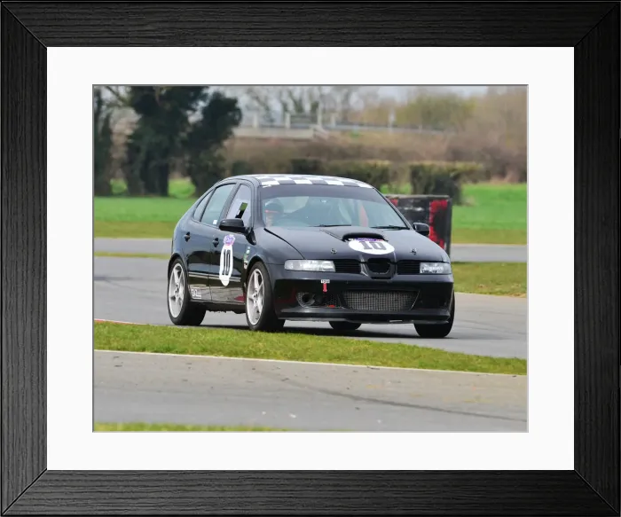 Framed Print : CJ7 1930 Colin Davids, Seat Leon Cupra R