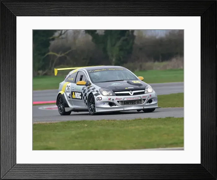 Framed Print : CM23 0520 Martin Reynolds, Vauxhall Astra VXR Framed Print : CM23 0520 Martin Reynolds, Vauxhall Astra VXR