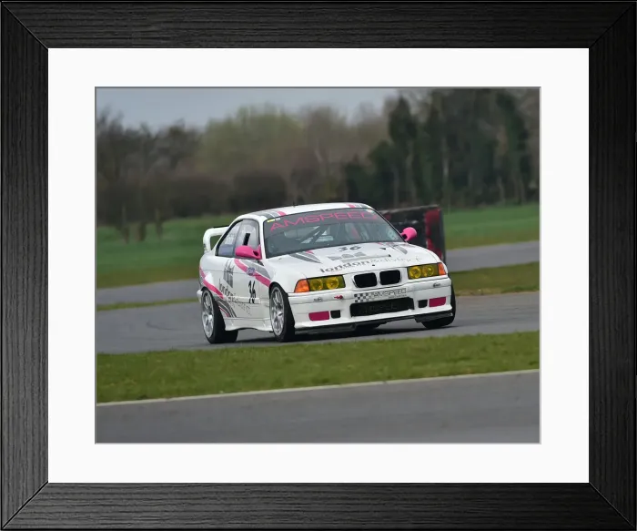 Framed Print : CM23 0582 Mark Smith, BMW M3 Evo E36, winner Framed Print : CM23 0582 Mark Smith, BMW M3 Evo E36, winner