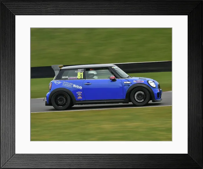 Framed Print : CM23 0740 Keith Issatt, Kevin Fulbrook, Mini Cooper S Framed Print : CM23 0740 Keith Issatt, Kevin Fulbrook, Mini Cooper S