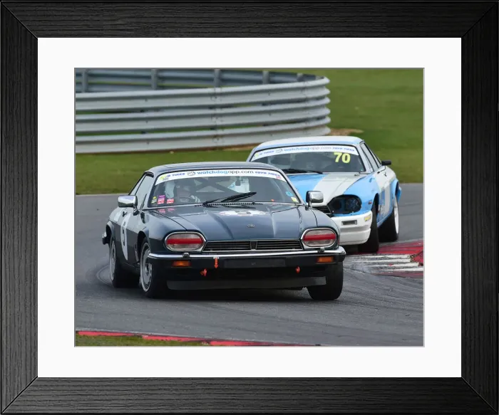 Framed Print : CM23 1354 Simon Dunford, Jaguar XJS Framed Print : CM23 1354 Simon Dunford, Jaguar XJS