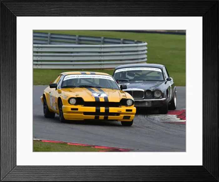 Framed Print : CM23 1348 Tom Lenthall, Jaguar XJS Framed Print : CM23 1348 Tom Lenthall, Jaguar XJS