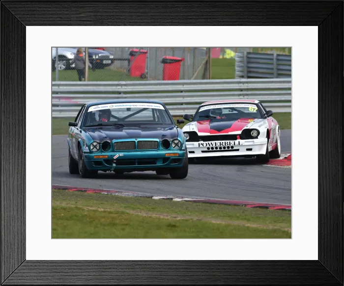 Framed Print : CM23 1306 Adam Powderham, Jaguar XJR Framed Print : CM23 1306 Adam Powderham, Jaguar XJR
