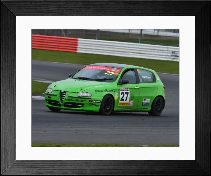 Framed Print : CM23 0187 Riccardo Losselli, Alfa Romeo 147 Twinspark Framed Print : CM23 0187 Riccardo Losselli, Alfa Romeo 147 Twinspark