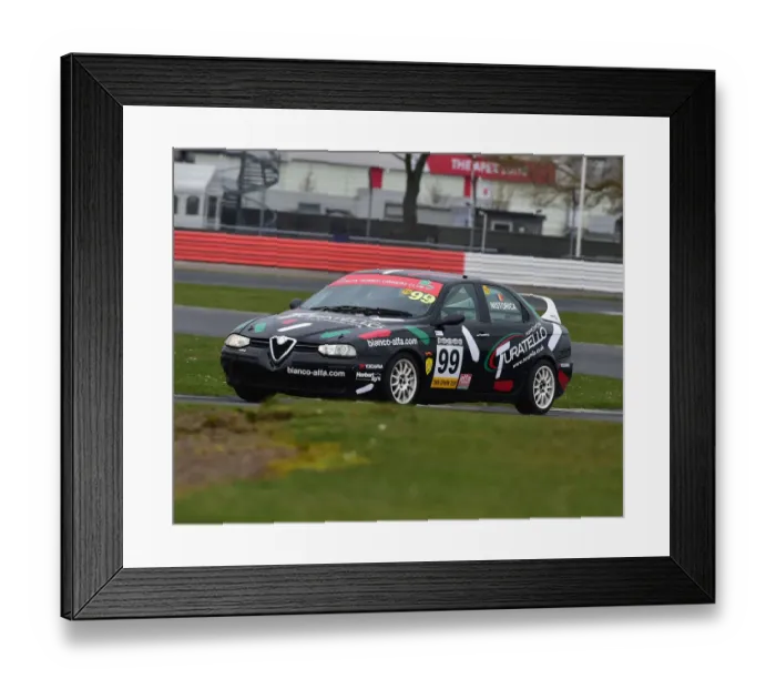 Framed Print : CM23 0220 Ciprian Nistorica, Alfa Romeo 156 Framed Print : CM23 0220 Ciprian Nistorica, Alfa Romeo 156