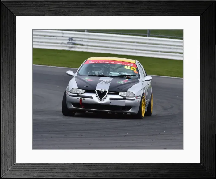 Framed Print : CM23 0171 Paul Webster, Alfa Romeo 156 GTA Framed Print : CM23 0171 Paul Webster, Alfa Romeo 156 GTA