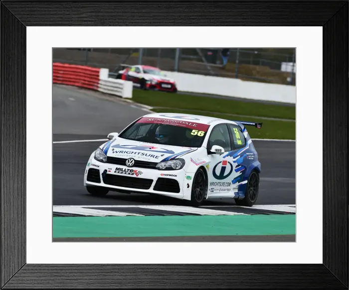 Framed Print : CM22 9135 Jamie Bond, VW Golf Framed Print : CM22 9135 Jamie Bond, VW Golf
