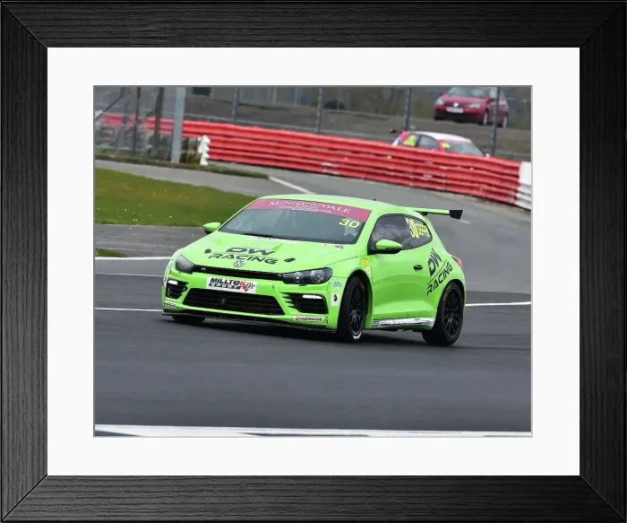 Framed Print : CM22 9067 Martin Depper, VW Scirocco