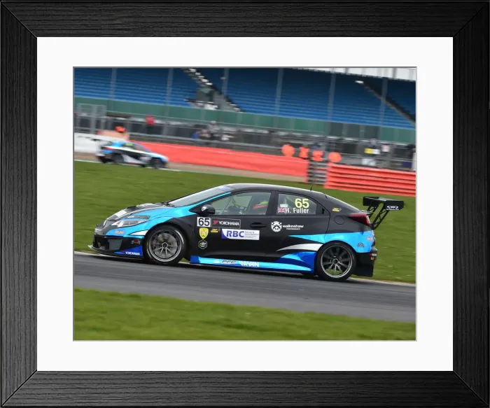 Framed Print : CM23 0088 Howard Fuller, Honda Civic Type R TCR Framed Print : CM23 0088 Howard Fuller, Honda Civic Type R TCR