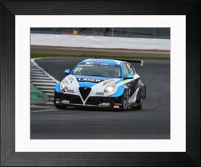 Framed Print : CM22 9997 Derek Palmer, Alfa Romeo Giulietta TCR Framed Print : CM22 9997 Derek Palmer, Alfa Romeo Giulietta TCR
