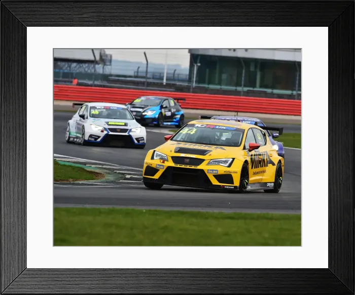 Framed Print : CM22 9956 Olli Kangas, Seat Cupra TCR Framed Print : CM22 9956 Olli Kangas, Seat Cupra TCR