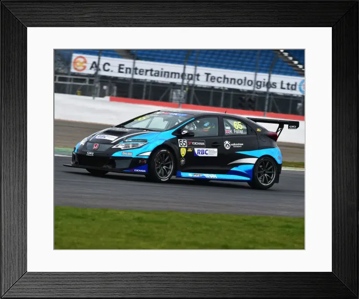 Framed Print : CM23 0057 Howard Fuller, Honda Civic Type R TCR Framed Print : CM23 0057 Howard Fuller, Honda Civic Type R TCR