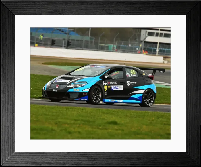 Framed Print : CM22 9952 Howard Fuller, Honda Civic Type R TCR Framed Print : CM22 9952 Howard Fuller, Honda Civic Type R TCR