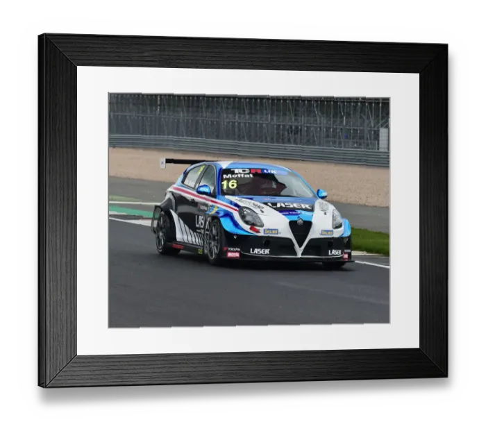 Framed Print : CM22 9661 Aiden Moffat, Alfa Romeo Giulietta TCR Framed Print : CM22 9661 Aiden Moffat, Alfa Romeo Giulietta TCR