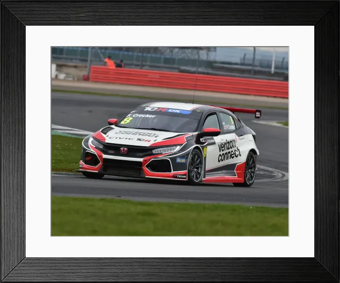 Framed Print : CM22 9965 Finlay Crocker, Honda Civic Type R TCR Framed Print : CM22 9965 Finlay Crocker, Honda Civic Type R TCR