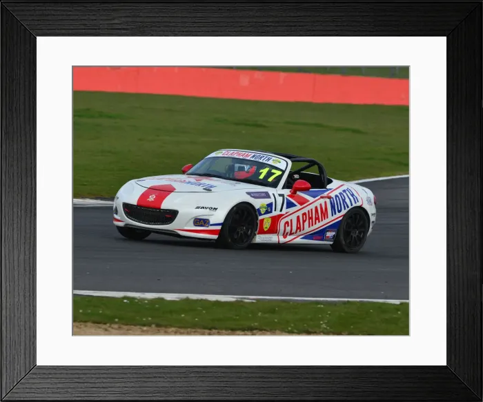 Framed Print : CJ7 1512 Nicholas Dunn, Mazda MX-5 Mk3