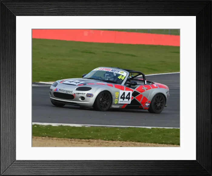 Framed Print : CJ7 1553 Darren Stapleton, Mazda MX-5 Mk3