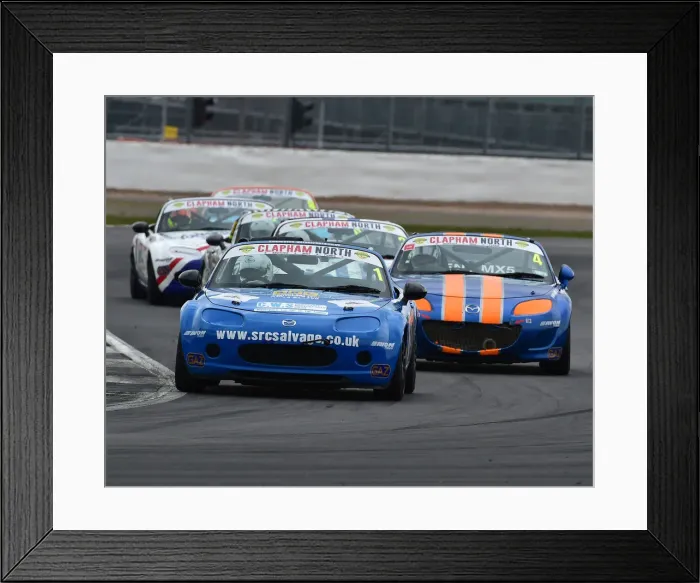 Framed Print : CM22 9742 Luke Herbert, Mazda MX-5 Mk3